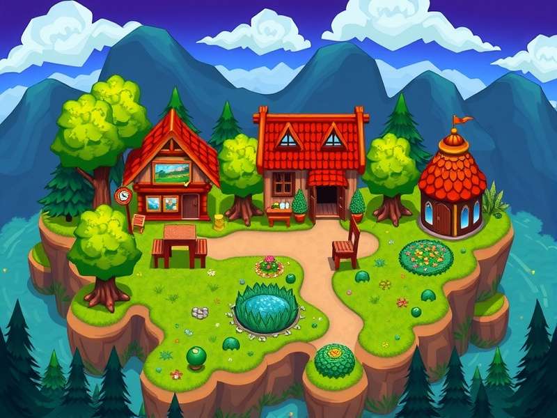 Stardew Valley Expanded Community Center interior showing new rooms