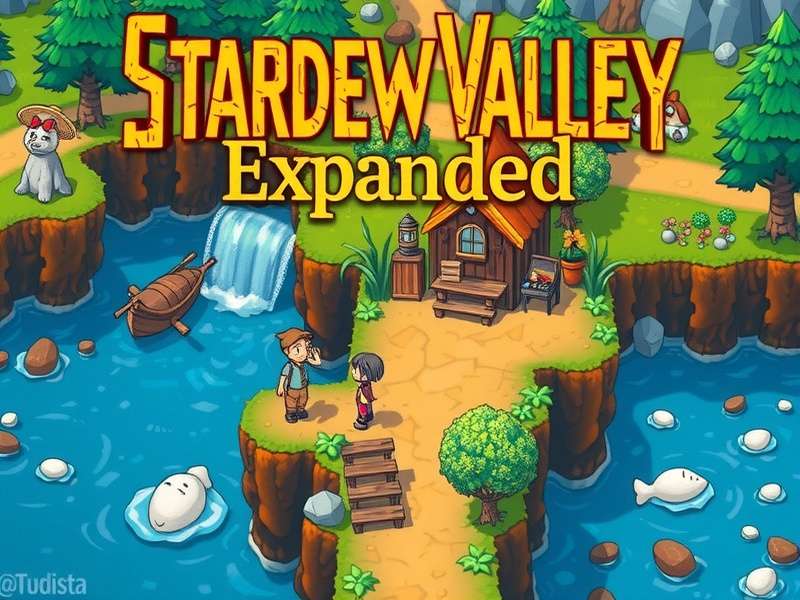 स्टारड्यू वैली एक्सपैंडेड का नक्शा नए क्षेत्रों के साथ