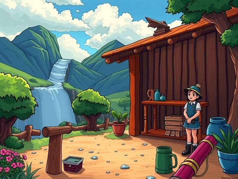 Stardew Valley Penny Fanart - पेनी को पुस्तकालय में पढ़ते हुए