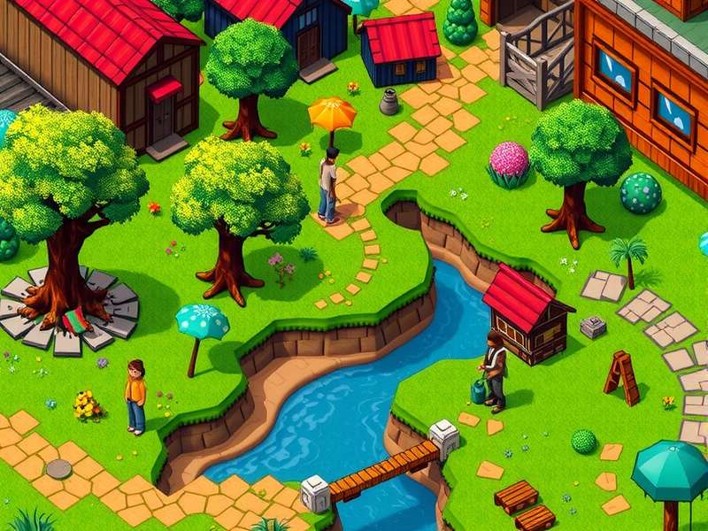 Stardew Valley Expanded Modpack का नया मानचित्र दिखाता हुआ चित्र