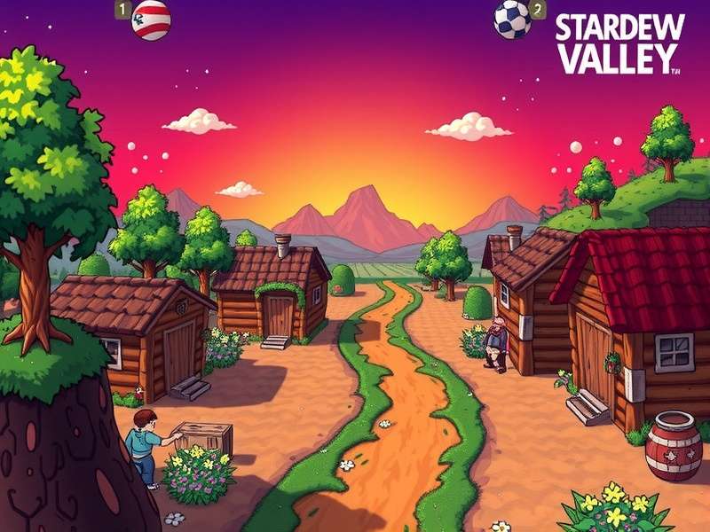 स्टार्ड्यू वैली 1.0 वर्जन का गेमप्ले स्क्रीनशॉट