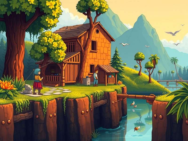 Penny Stardew Valley में बच्चों को पढ़ाते हुए