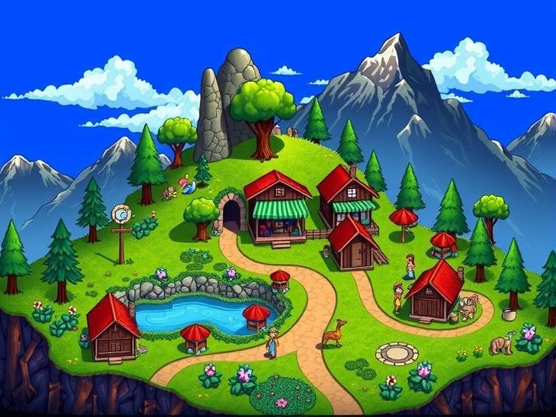 Stardew Valley Expanded और Ridgeside Village का तुलनात्मक दृश्य