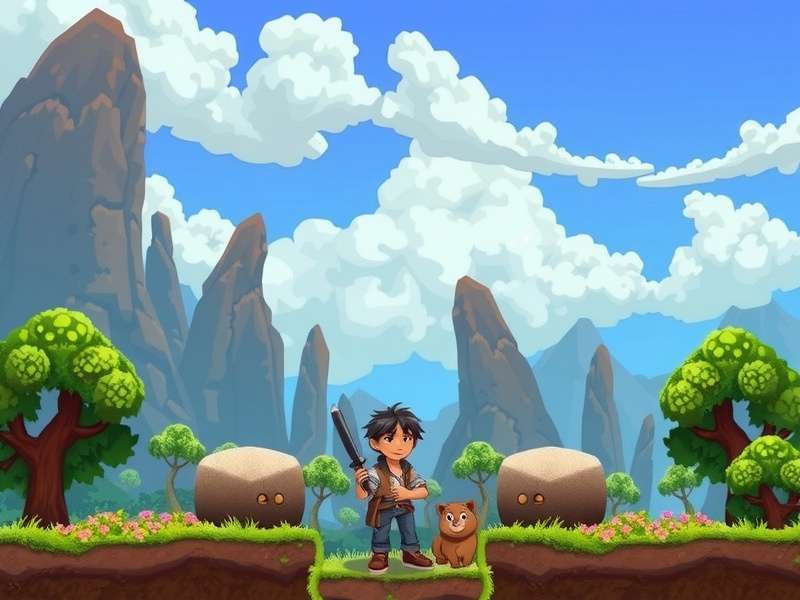 Stardew Valley में Sam का आधिकारिक चरित्र चित्र