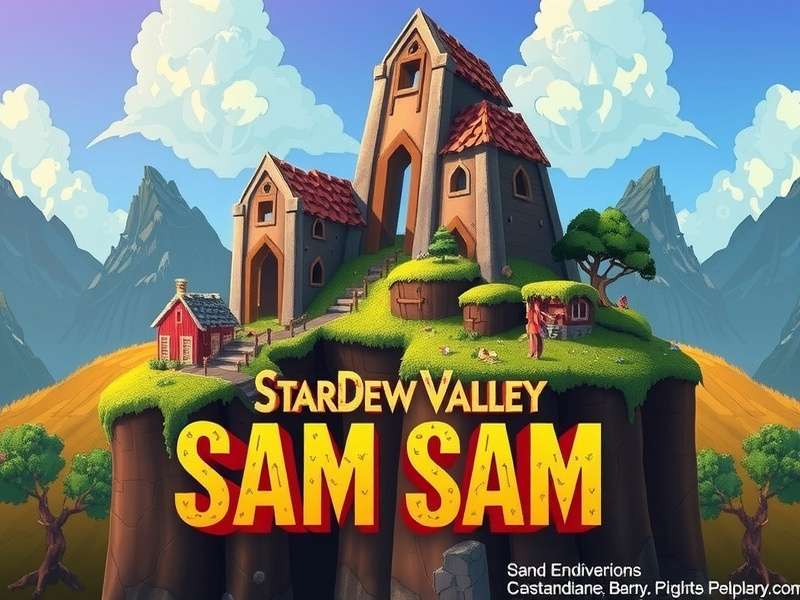 Stardew Valley Sam पोर्ट्रेट