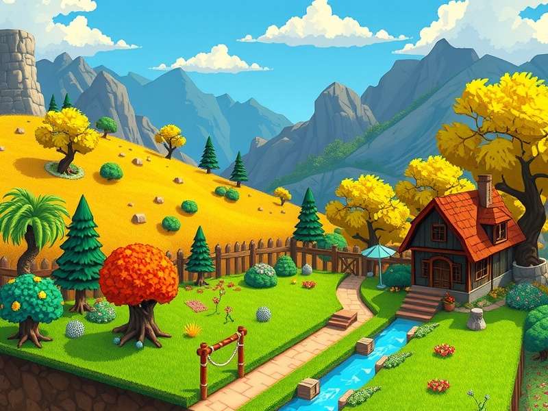 Stardew Valley Android पर SMAPI के साथ गेमप्ले का दृश्य