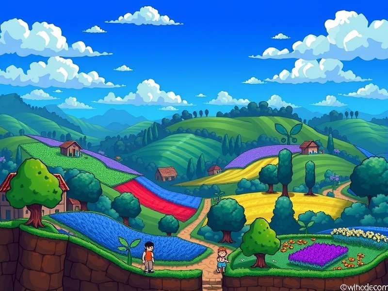 Grampleton Fields के लिए अनुकूलित लेआउट योजना, सिंचाई और फसल क्षेत्र दिखाते हुए