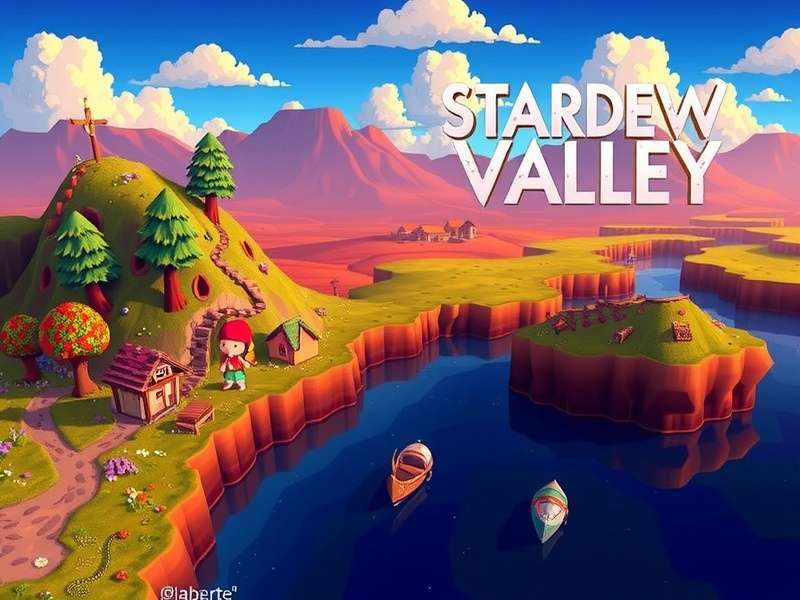 Pierre Stardew Valley character art and shop interior concept