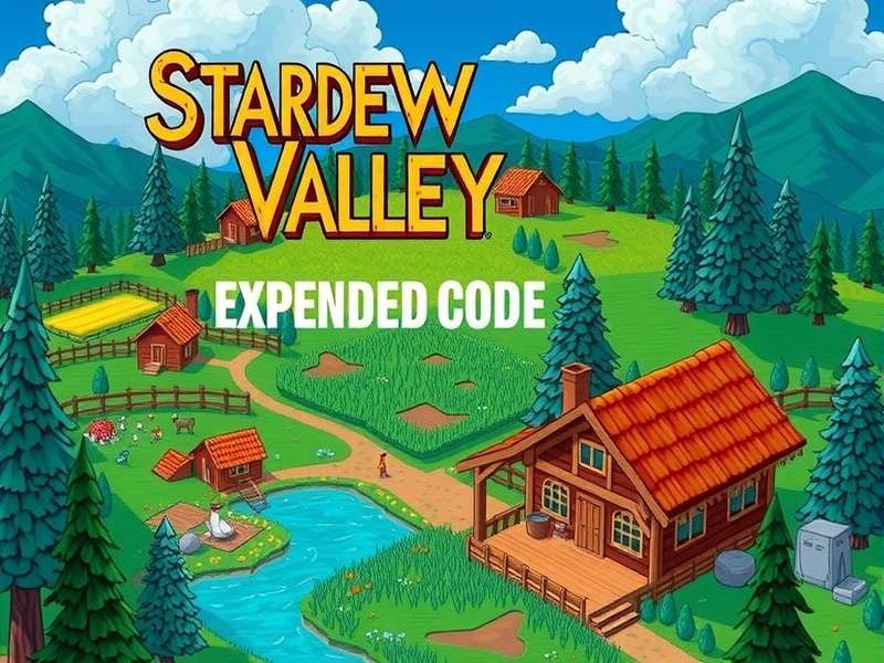 Diagram showing how Stardew Valley Expanded maps integrate with the original game grid