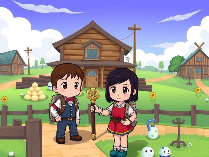 Shane from Stardew Valley with his chicken Charlie.