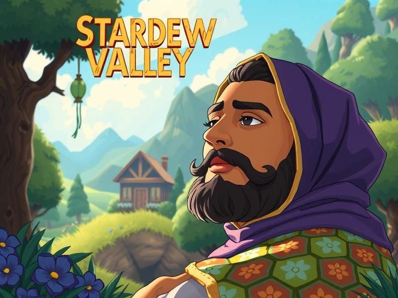 Demetrius working in his laboratory in Stardew Valley