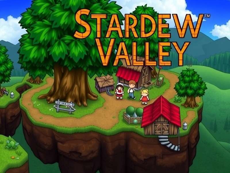 Jas playing with Vincent in the Stardew Valley playground