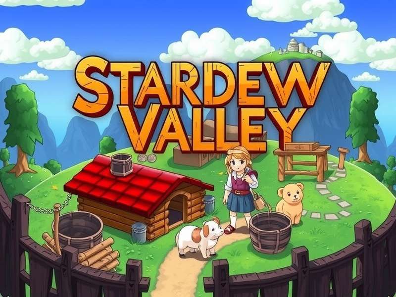 Collage of popular farming simulation games like Stardew Valley