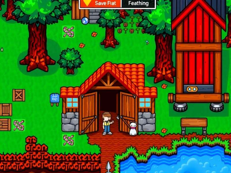 Stardew Valley Expanded Mod gameplay screenshot showing a crashed game error dialog