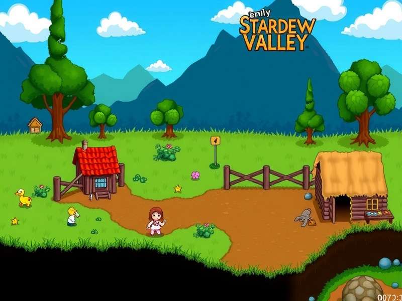 Emily Stardew Valley character portrait in Pelican Town