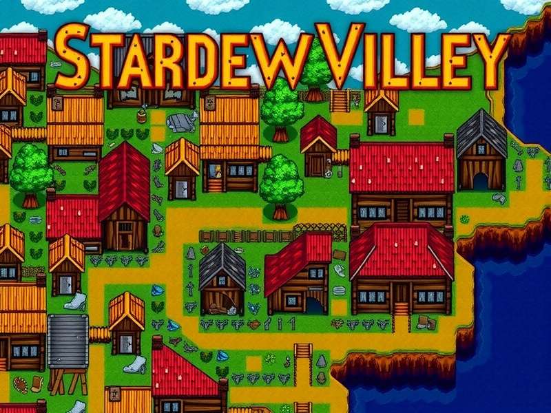 Stardew Valley modding scene with Nexus Mods interface overlay showing SMAPI and Expanded mods