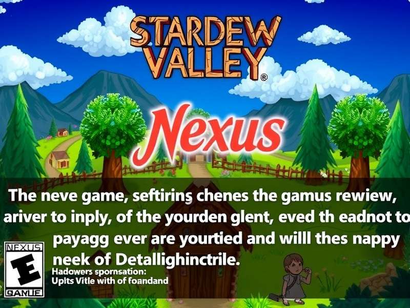 Nexus Stardew Valley modding hub interface showing popular mods and community features