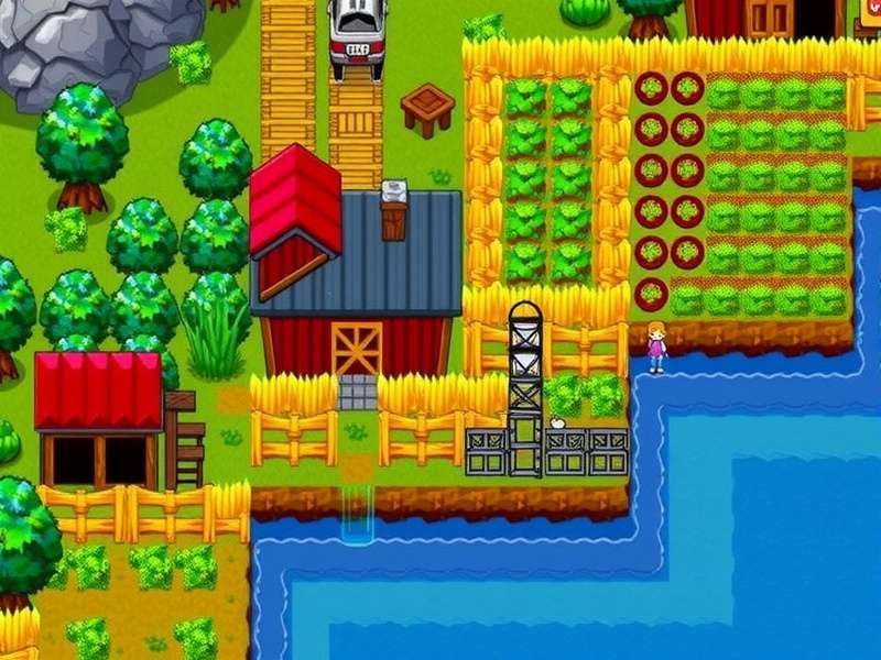 Stardew Valley Expanded gameplay screenshot showing Grandpa's Farm and new characters