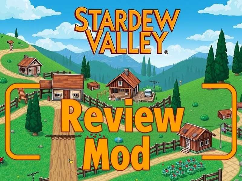 Stardew Valley Expanded Mod new map Immersive Farm 2 with expanded fields and vineyard