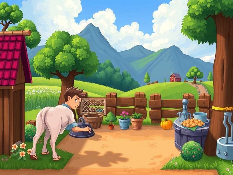 Stardew Valley Sam and his friends in Pelican Town