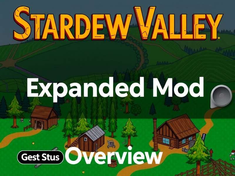 Stardew Valley Expanded Mod Overview — new regions, NPCs, fish, and quests